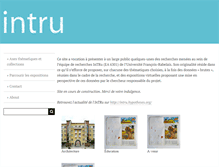 Tablet Screenshot of intru.univ-tours.fr