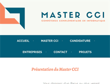 Tablet Screenshot of cci.univ-tours.fr