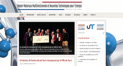 Desktop Screenshot of mastermateriaux.phys.univ-tours.fr