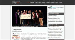 Desktop Screenshot of dept.phys.univ-tours.fr