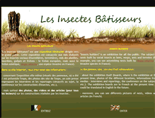Tablet Screenshot of insectesbatisseurs.univ-tours.fr